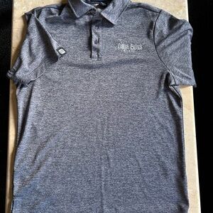 Gray Golf Polo Shirt for Men